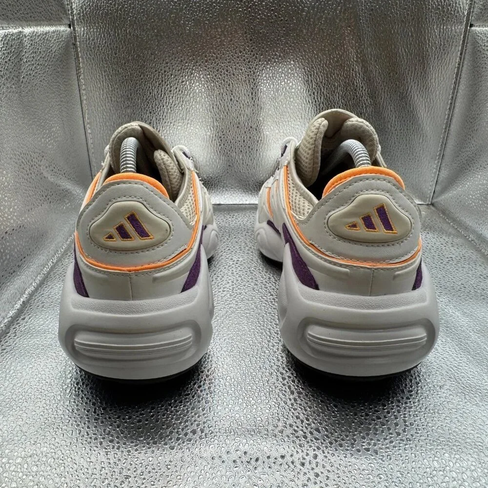 Size‎ 7.5 Adidas FYW S-97 Mens White Purple Orange Athletic Shoes EE5303